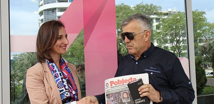 Danilovgrađanin Radoman Burić dobitnik Samsung Galaxy S7 Danilovgrađanin Radoman Burić dobitnik Samsung Galaxy S7