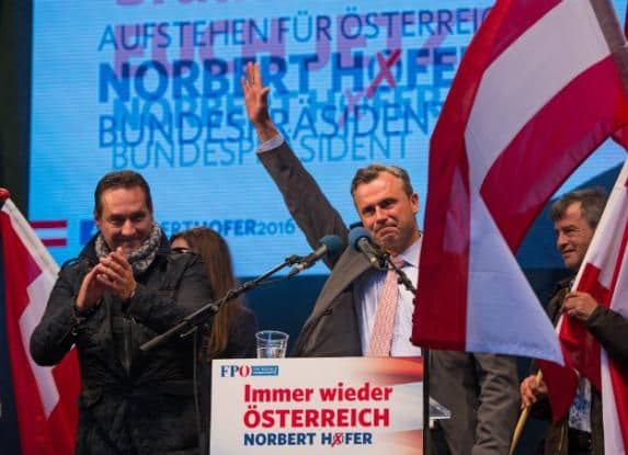 Austrija: Kandidat radikalne antiimigrantske stranke pobijedio u prvom krugu Austrija: Kandidat radikalne antiimigrantske stranke pobijedio u prvom krugu