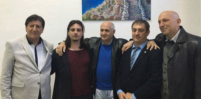 Izložba slika Stevana Lutovca otvorena u Beogradu Izložba slika Stevana Lutovca otvorena u Beogradu