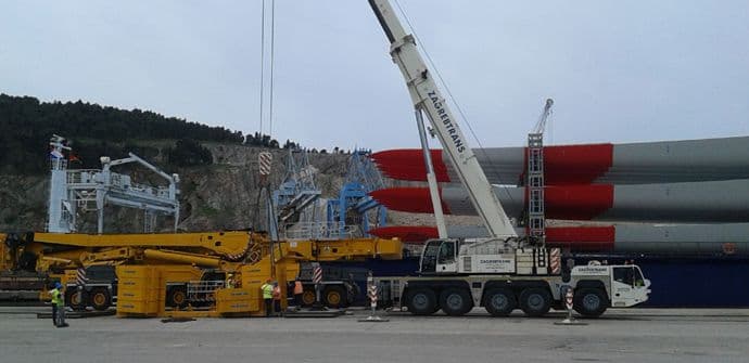 Brodovi sa vjetrenjačama uplovili u Port of Adria Brodovi sa vjetrenjačama uplovili u Port of Adria