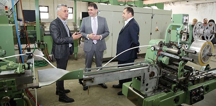 Ivanović posjetio DKP: Početak proizvodnje 20. maja Ivanović posjetio DKP: Početak proizvodnje 20. maja