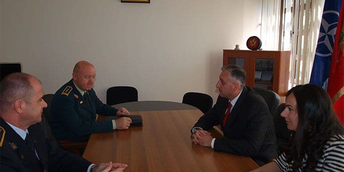 Pukovnik Lazarević i potpukovnik Sič novi vojni savjetnici u Misiji Crne Gore pri NATO Pukovnik Lazarević i potpukovnik Sič novi vojni savjetnici u Misiji Crne Gore pri NATO