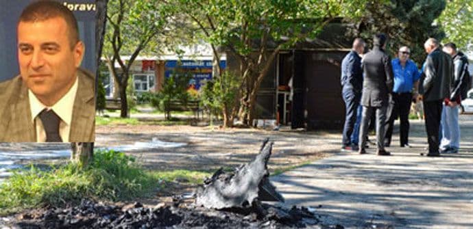 Istraga o paljenju automobila Kneževića: Snimak neupotrebljiv Istraga o paljenju automobila Kneževića: Snimak neupotrebljiv