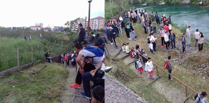 FOTO: Ni traga od Ognjena, građani i službe bezbjednosti nastavljaju akciju FOTO: Ni traga od Ognjena, građani i službe bezbjednosti nastavljaju akciju