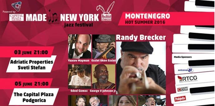 U prodaji karte za „Made in New York Jazz Festival Montenegro 2016“! U prodaji karte za „Made in New York Jazz Festival Montenegro 2016“!