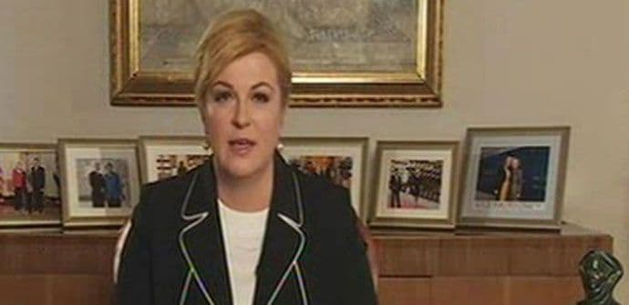 Grabar-Kitarović: Moderna hrvatska država počiva na pomirenju djece ustaša i partizana Grabar-Kitarović: Moderna hrvatska država počiva na pomirenju djece ustaša i partizana