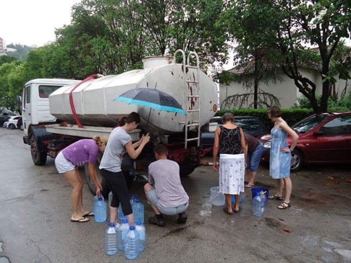 Novljani do kraja maja po 20 sati dnevno bez vode Novljani do kraja maja po 20 sati dnevno bez vode