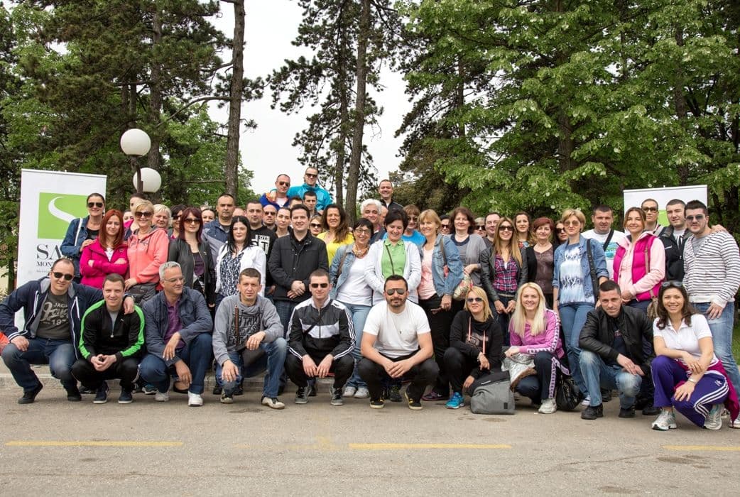 Radnom akcijom zaposlenih obilježen Dan grupe Sava Re Radnom akcijom zaposlenih obilježen Dan grupe Sava Re