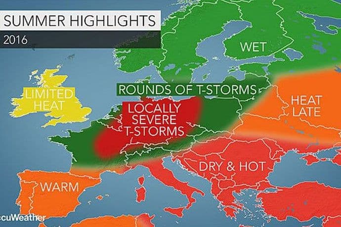 Poslije kiše: Čeka nas dugo vrelo ljeto Poslije kiše: Čeka nas dugo vrelo ljeto