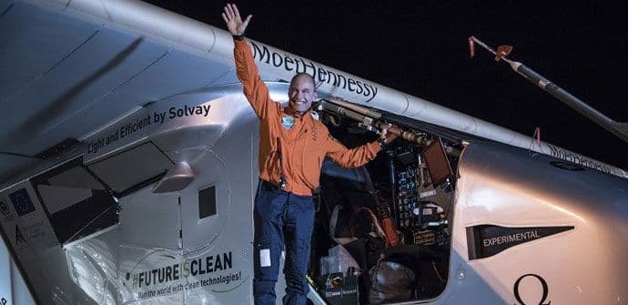 Solarni avion završio još jednu etapu Solarni avion završio još jednu etapu