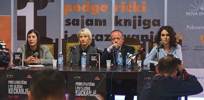 Knjiga Elvire Koić na 11. Sajmu knjiga: Institucije još ne prepoznaju kockanje kao problem Knjiga Elvire Koić na 11. Sajmu knjiga: Institucije još ne prepoznaju kockanje kao problem