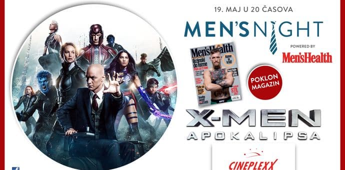 “X-men: Apokalipsa” premijerno u okviru “Men’s Night” “X-men: Apokalipsa” premijerno u okviru “Men’s Night”