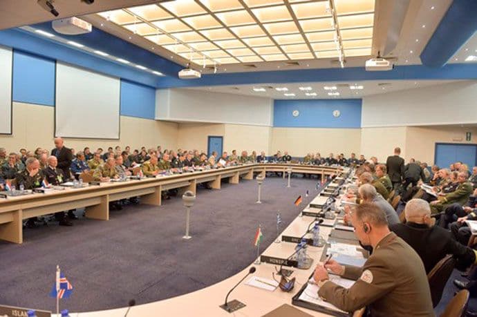 Admiral Samardžić na sjednici Vojnog komiteta NATO Admiral Samardžić na sjednici Vojnog komiteta NATO