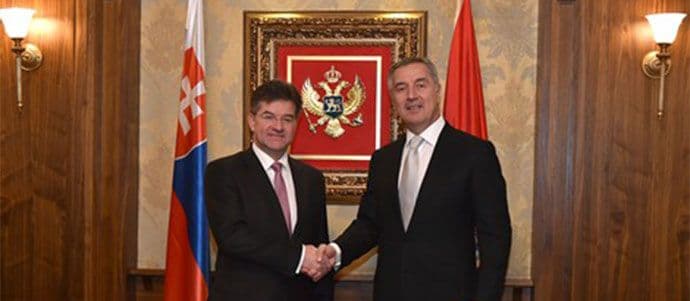 Đukanović primio Lajčaka: Državni odnosi za primjer Đukanović primio Lajčaka: Državni odnosi za primjer