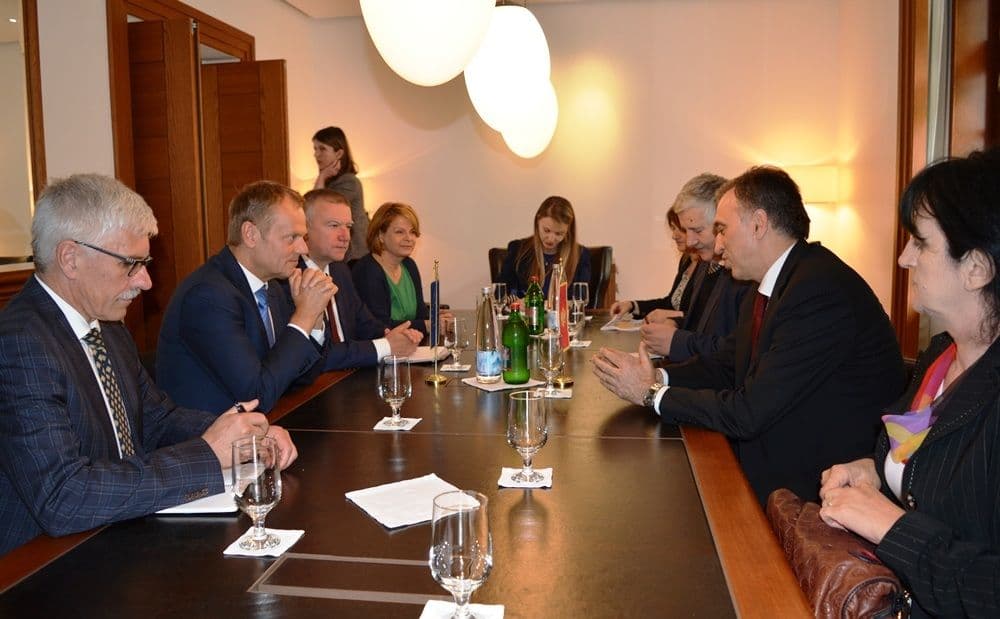 Vujanović-Tusk: Crna Gora da nastavi evropske integracije sa punom posvećenošću Vujanović-Tusk: Crna Gora da nastavi evropske integracije sa punom posvećenošću