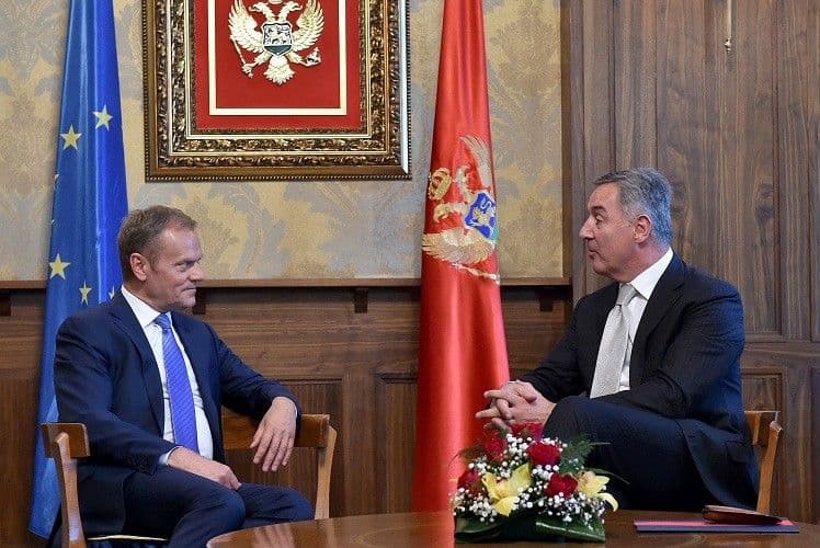Đukanović - Tusk: Uspjeh Crne Gore je dokaz da ništa nije lako, ali je moguće Đukanović - Tusk: Uspjeh Crne Gore je dokaz da ništa nije lako, ali je moguće