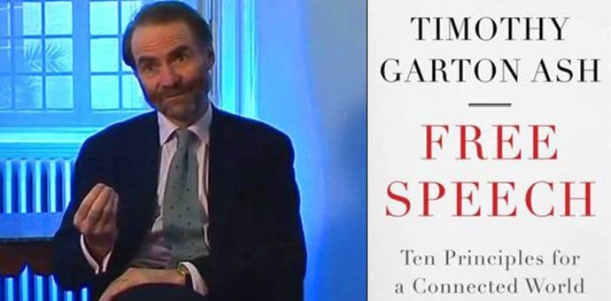 GARTON EŠ: Sloboda govora znači i reći skriveno i snositi posljedice zbog toga GARTON EŠ: Sloboda govora znači i reći skriveno i snositi posljedice zbog toga