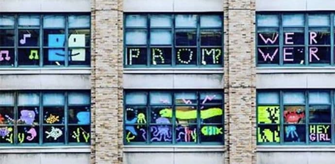 FOTO: Post-it "rat" u Njujorku FOTO: Post-it "rat" u Njujorku