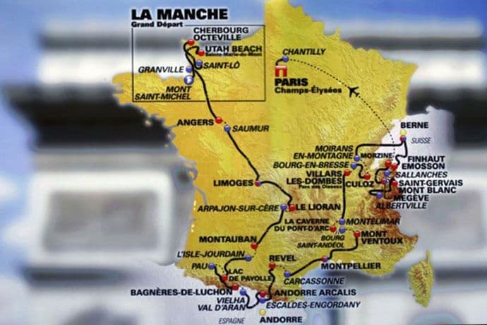 Tur de Frans obezbjeđuje 23 hiljade policajaca Tur de Frans obezbjeđuje 23 hiljade policajaca