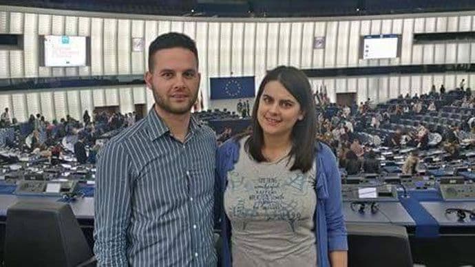 Forum mladih SDP: Vukčević i Balaban na konferenciji u Strazburu Forum mladih SDP: Vukčević i Balaban na konferenciji u Strazburu