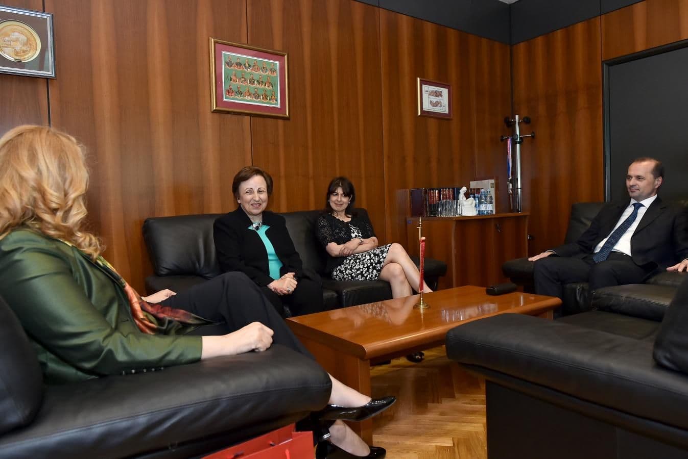 Numanović i Vlahović sa Ebadi: Ljudska prava uvijek su bila prioritet Crnoj Gori Numanović i Vlahović sa Ebadi: Ljudska prava uvijek su bila prioritet Crnoj Gori