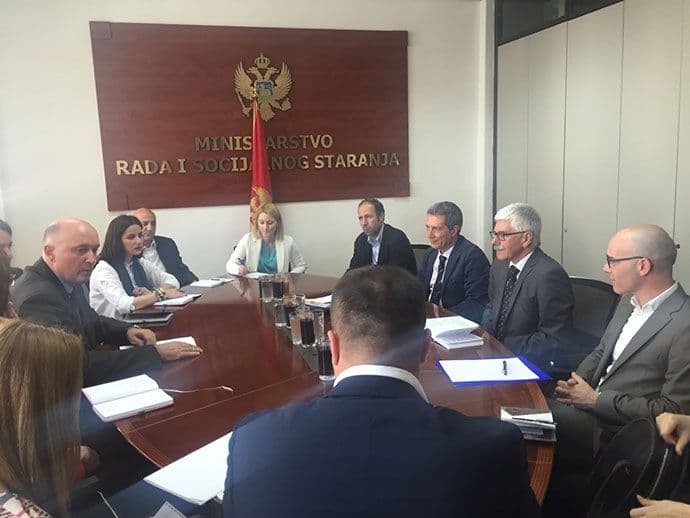 Ministar Marić sa Nikolom Bertolinijem i Mitjom Drobničem Ministar Marić sa Nikolom Bertolinijem i Mitjom Drobničem