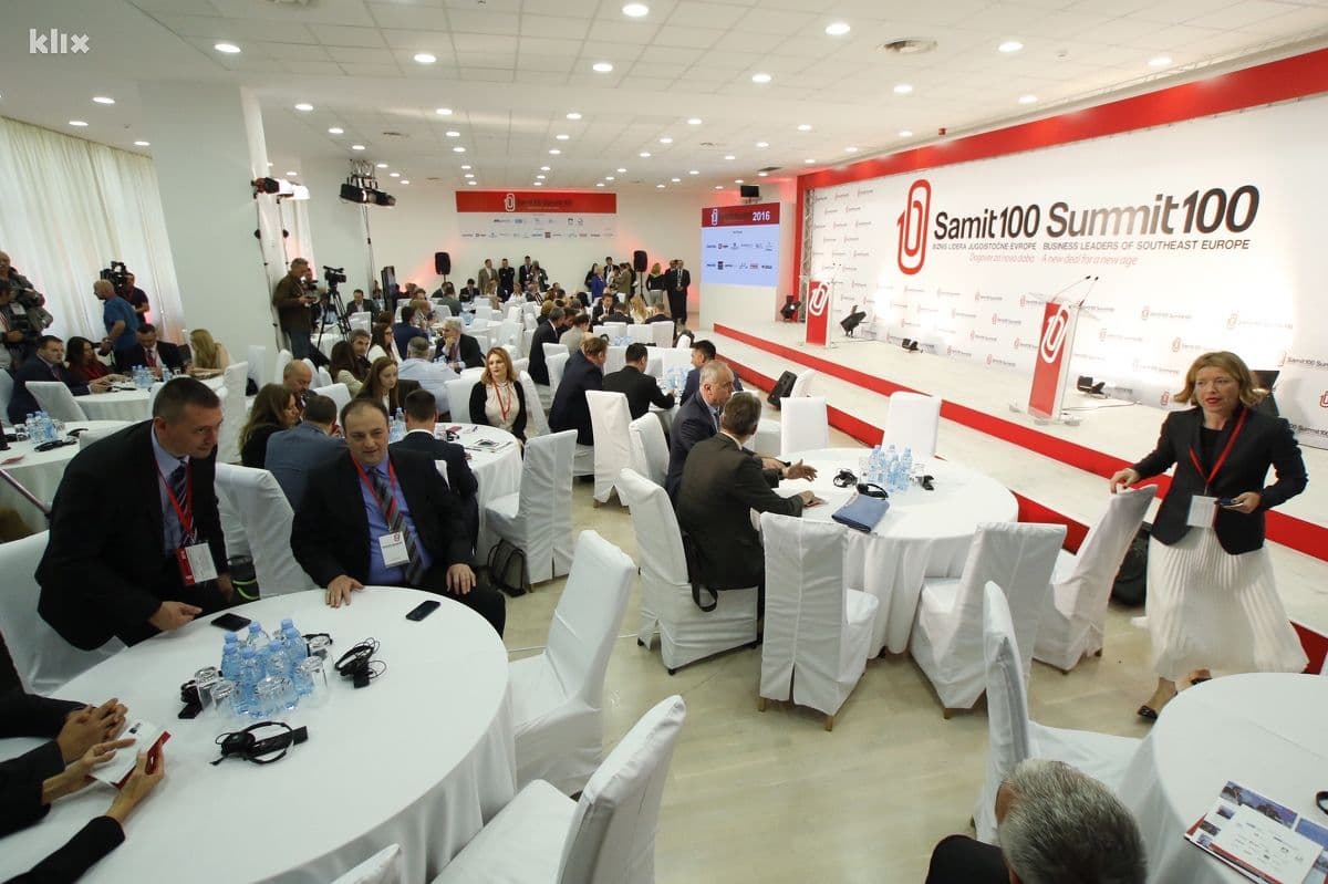 U Sarajevu otvoren Samit 100 biznis lidera JI Evrope: Ujedinjeni region kao ekonomska snaga U Sarajevu otvoren Samit 100 biznis lidera JI Evrope: Ujedinjeni region kao ekonomska snaga