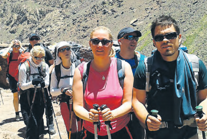 Nikšićanka osvojila vrh Maroka Nikšićanka osvojila vrh Maroka