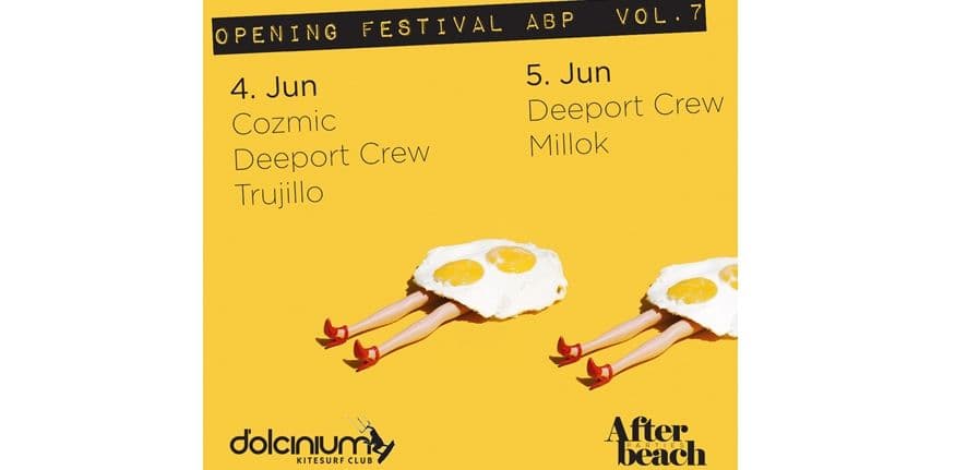 U susret 7. After Beach Parties: Opening festival 4. i 5. juna U susret 7. After Beach Parties: Opening festival 4. i 5. juna