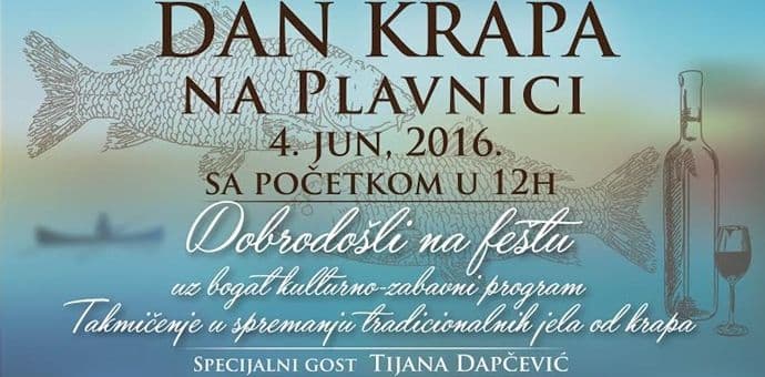 TO Podgorica: "Dan krapa" za vikend na Plavnici TO Podgorica: "Dan krapa" za vikend na Plavnici