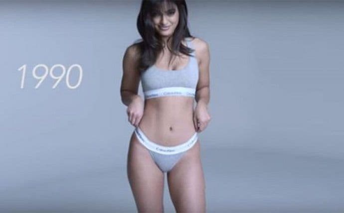 Evolucija ženskog donjeg veša, 100 godina u video od 3 minuta Evolucija ženskog donjeg veša, 100 godina u video od 3 minuta