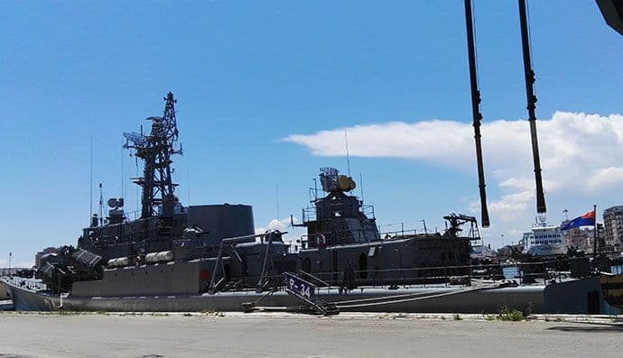 ADRION inicijativa: Patrolni brod crnogorske mornarice na vježbi u Italiji ADRION inicijativa: Patrolni brod crnogorske mornarice na vježbi u Italiji