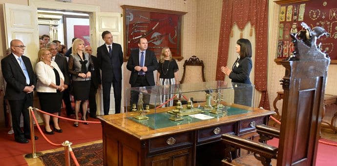 Ministar Goranović i predsjednica Malte Coleiro Preca obišli Muzej kraja Nikole Ministar Goranović i predsjednica Malte Coleiro Preca obišli Muzej kraja Nikole