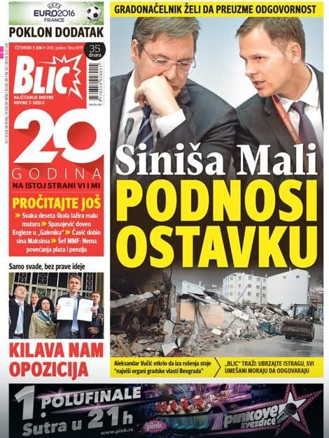 Siniša Mali podnosi ostavku Siniša Mali podnosi ostavku