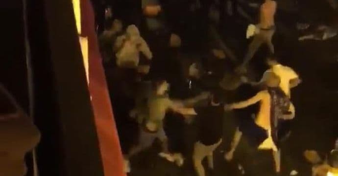 Haos navijača i u Nici! Haos navijača i u Nici!