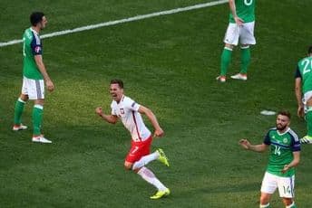 EURO 2016: Poljaci rutinski do tri boda protiv S. Irske