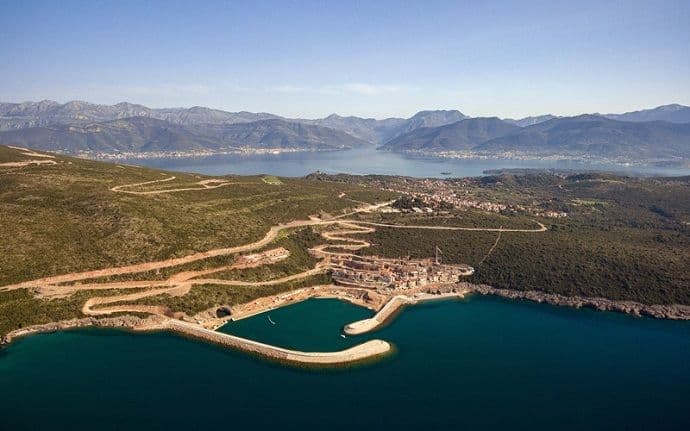Luštica Bay: Za infrastrukturu izdvojeno 90 miliona eura Luštica Bay: Za infrastrukturu izdvojeno 90 miliona eura