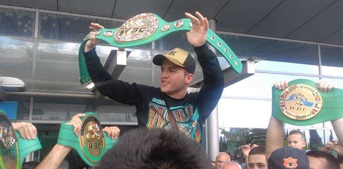 Crna Gora dočekala šampiona; Zlatičanin: Iznenađen sam dočekom! Crna Gora dočekala šampiona; Zlatičanin: Iznenađen sam dočekom!