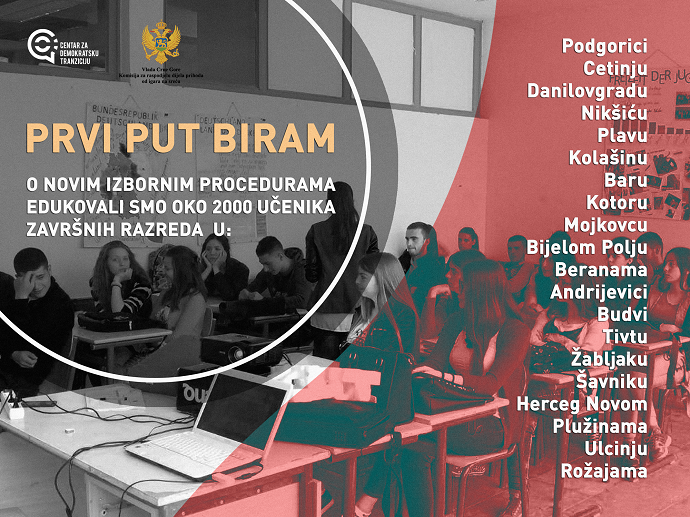 CDT posjetio 20 crnogorskih opština CDT posjetio 20 crnogorskih opština