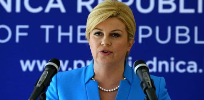 Grabar Kitarović: Hrvati u BiH osjećaju se neravnopravnim, a u FBiH i nesigurnim Grabar Kitarović: Hrvati u BiH osjećaju se neravnopravnim, a u FBiH i nesigurnim