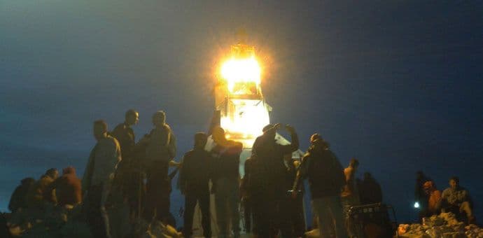 Iznijet krst Svetog Vladimira na Rumiju Iznijet krst Svetog Vladimira na Rumiju