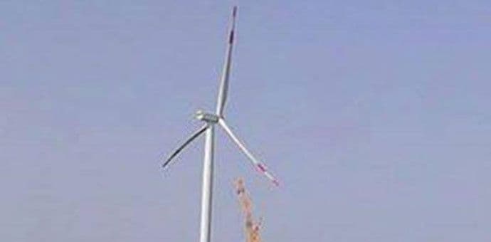 Postavljena prva vjetrenjača na Krnovu Postavljena prva vjetrenjača na Krnovu