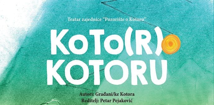 Kotorani o svom gradu u dokumentarnoj predstavi u režiji Pejakovića Kotorani o svom gradu u dokumentarnoj predstavi u režiji Pejakovića