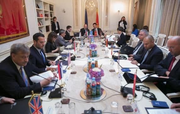 Pajović sa ambasadorima: Pet ratifikacija velika satisfakcija Pajović sa ambasadorima: Pet ratifikacija velika satisfakcija