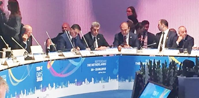 Ministar Brajović na TEN-T danima u Roterdamu Ministar Brajović na TEN-T danima u Roterdamu