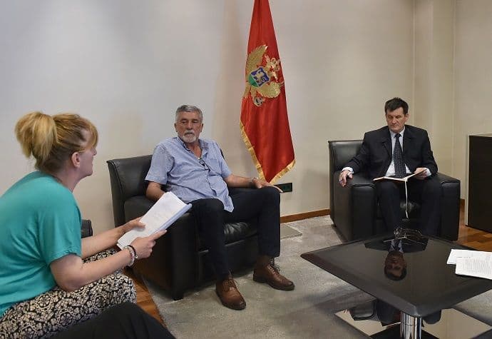 Potpredsjednik Vujović primio predstavnike radnika „Košute“ Potpredsjednik Vujović primio predstavnike radnika „Košute“