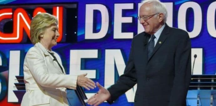 Berni Sanders podržao Hilari Klinton! Berni Sanders podržao Hilari Klinton!