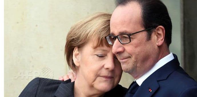 Oland i Merkel saglasni kako dalje postupati Oland i Merkel saglasni kako dalje postupati