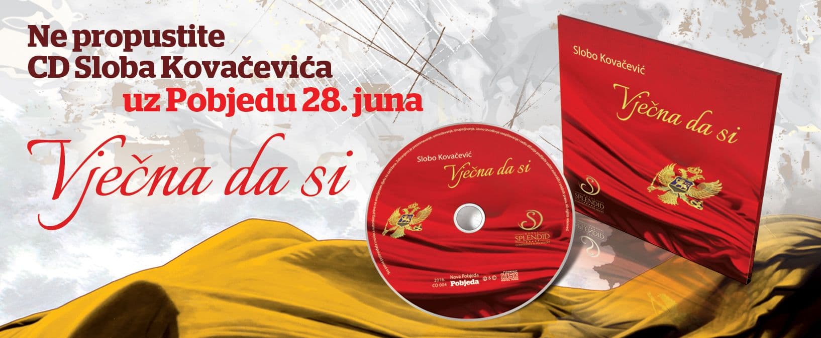 “Pobjeda” poklanja CD Sloba Kovačevića “Pobjeda” poklanja CD Sloba Kovačevića