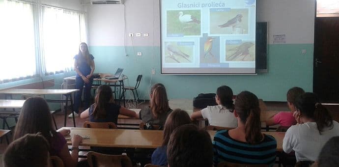 CZIP: Oko 1.800 mališana učilo o pticama selicama CZIP: Oko 1.800 mališana učilo o pticama selicama